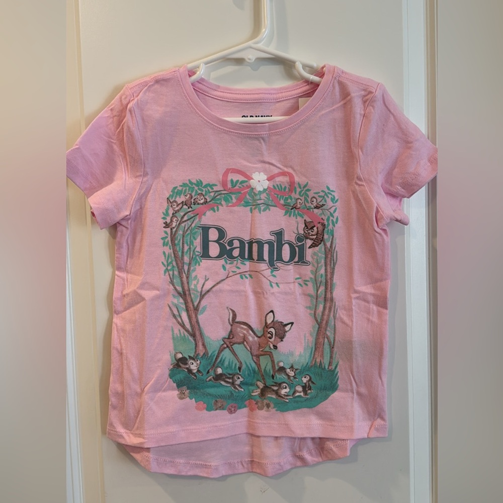 Disney Bambi Pink Graphic Tee